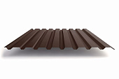 Профлист МП-20 3,0х1,15м 0,45мм RAL 8017 (шоколад) односторонний ТУ МП - интернет-магазин «Формика» 