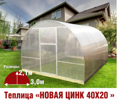 теплицы новая 40х20